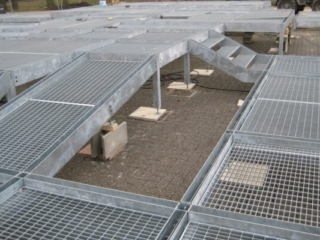 Unterkonstruktion für Erlebnispark Gartenschau