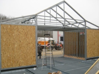 Zaunhaus Frontansicht